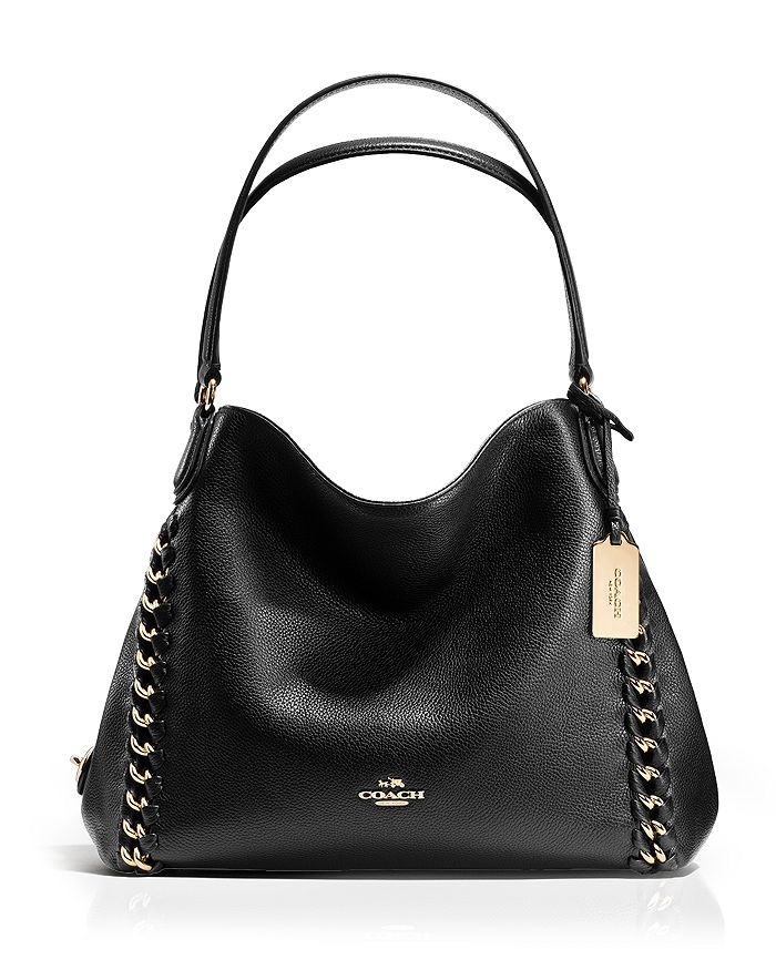 COACH Edie Shoulder Bag 31 in Jumbo Whiplash Leather | Bloomingdale's