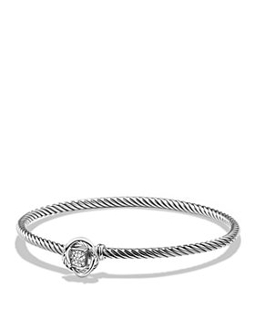 David Yurman - Infinity Bracelet with Diamonds