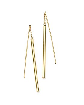 Bloomingdale's - 14K Yellow Gold Linear Threader Earrings - 100% Exclusive