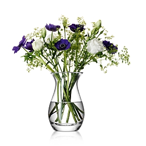 Lsa Flower Posy Vase In Clear