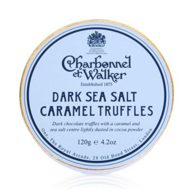 Dark Sea Salt Caramel Truffles