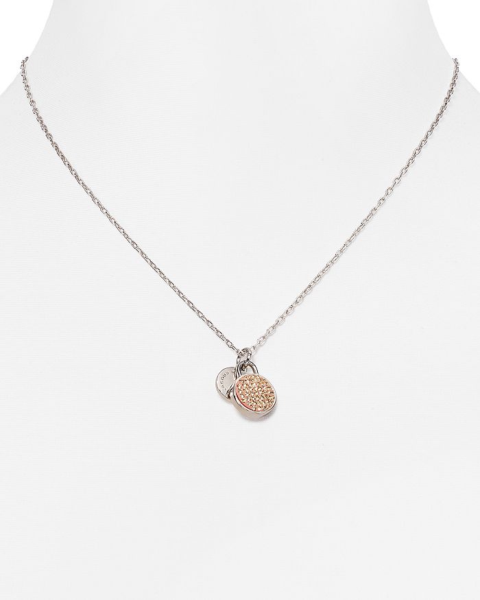 Marc jacobs hotsell logo disc necklace