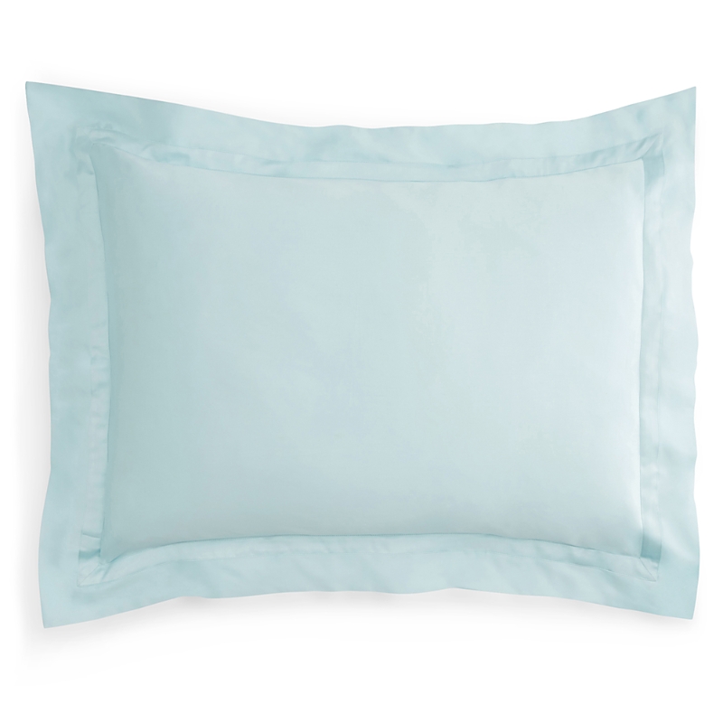 Matouk Nocturne Standard Sham In Lagoon