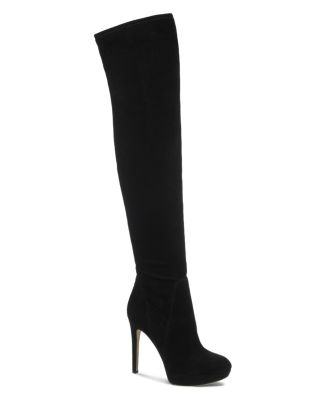 tall boots cognac