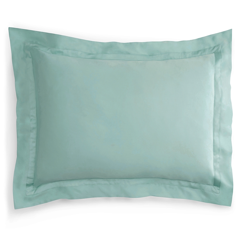 Matouk Nocturne Standard Sham In Aquamarine