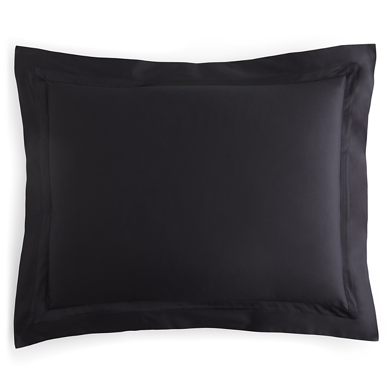 Matouk Nocturne Standard Sham In Black