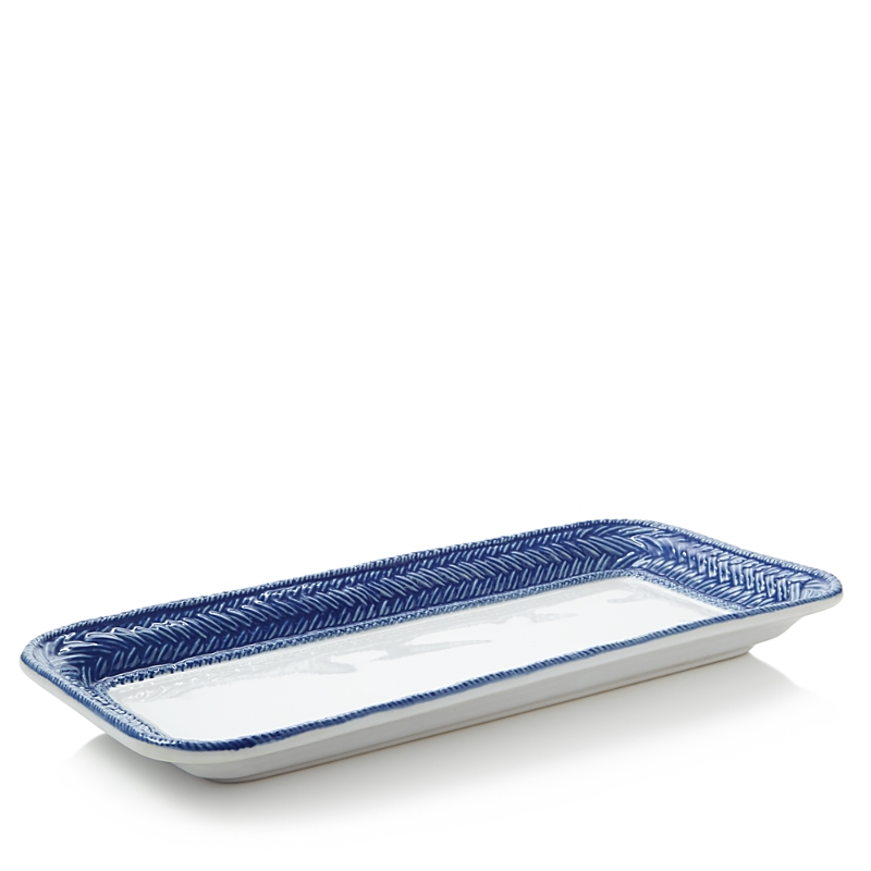 Juliska Le Panier 13" Hostess Tray - Delft Blue In Delft Blue