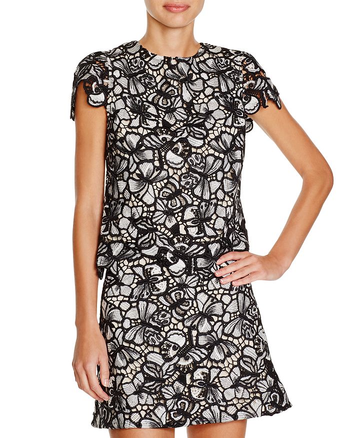 Alice olivia hotsell butterfly dress