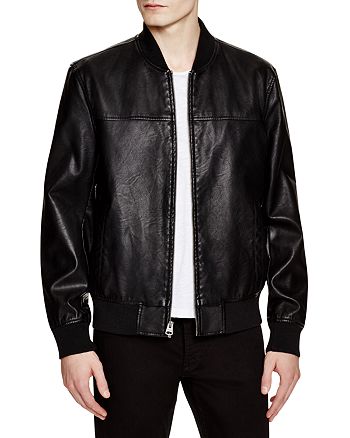 Levi's Faux Leather Bomber Jacket - Compare at $180 | Bloomingdale's