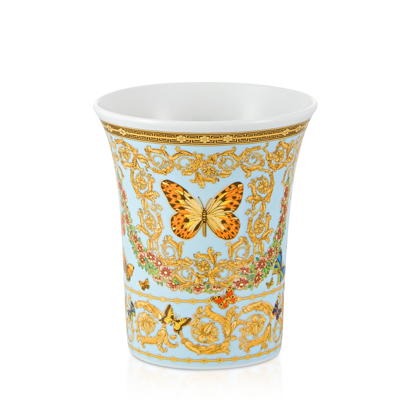 VERSACE ROSENTHAL MEETS VERSACE BUTTERFLY GARDEN 7 VASE 1409110291226018