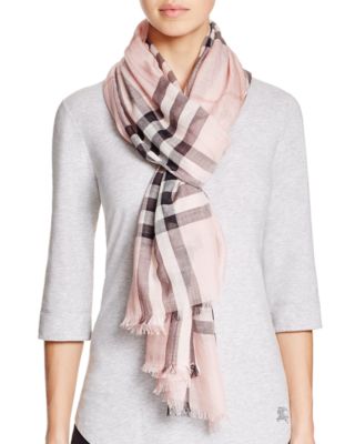 giant check scarf burberry