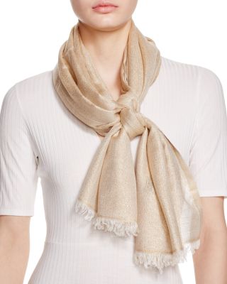 Fraas - Solid Metallic Scarf - Exclusive