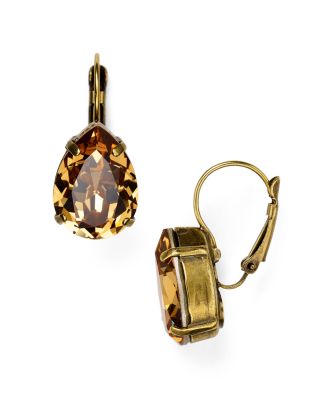 Sorrelli - Swarovski Crystal Teardrop Earrings