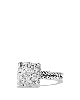 David Yurman - ChÃ¢telaine Ring with Diamonds in Sterling Silver