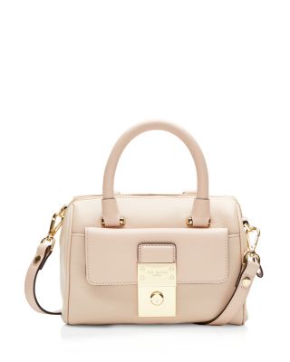 ted baker luggage lock mini satchel