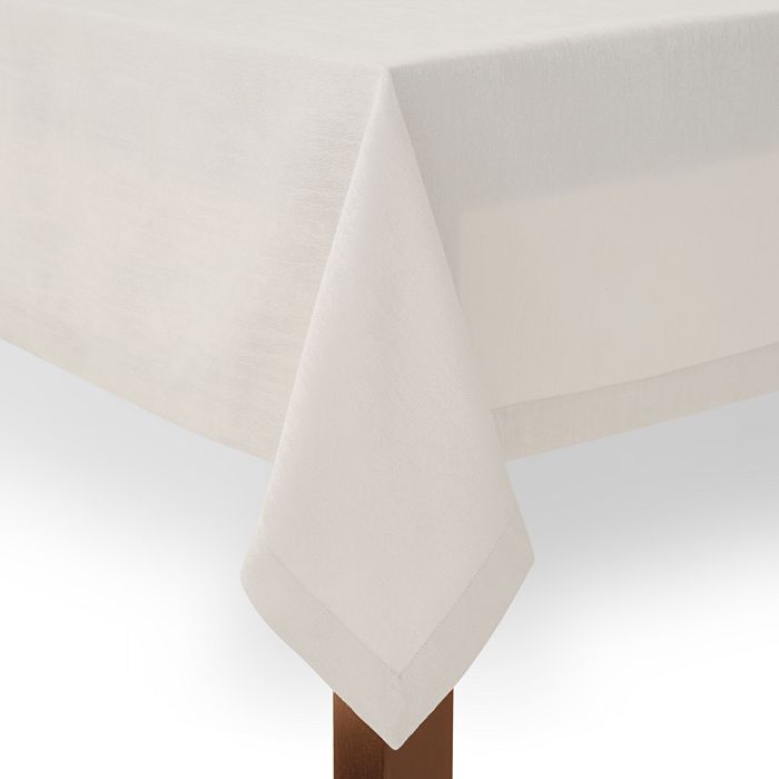 Mode Living Lisbon Tablecloth, 66 X 90 In Taupe