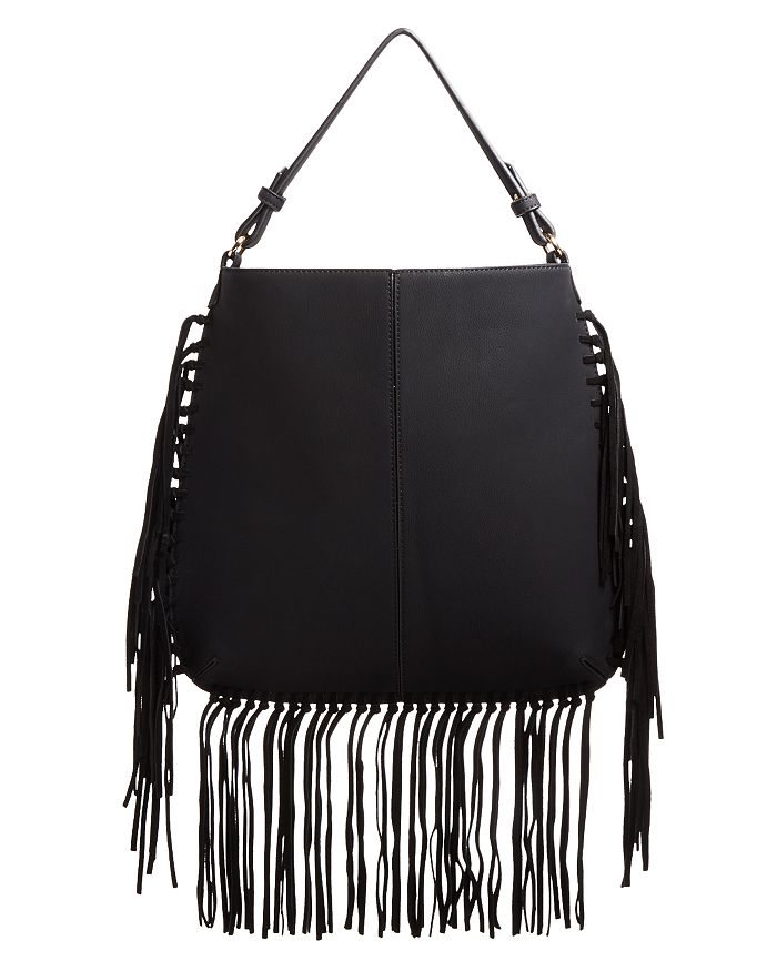 Moda Luxe Handbag | Tassel Hobo Bag | Brown Color