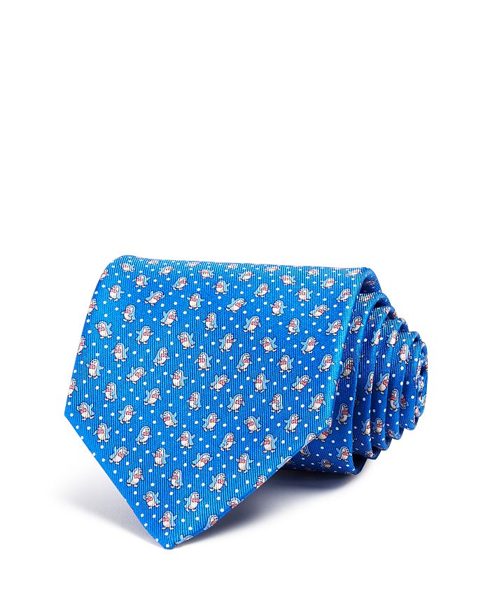 Salvatore Ferragamo Penguin Snowball Fight Classic Tie Bloomingdale s