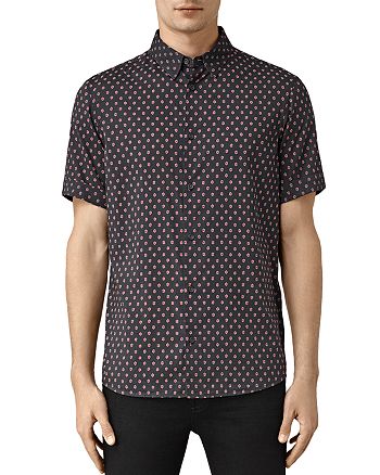 ALLSAINTS Kapow Slim Fit Button-Down Shirt | Bloomingdale's