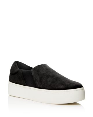 womens leather slip on sneakers