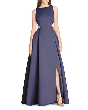 HALSTON HERITAGE HALSTON Cutout Gown | Bloomingdale's