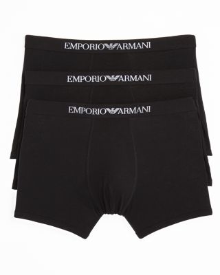 Emporio Armani Pure Cotton Boxer Briefs - Pack of 3