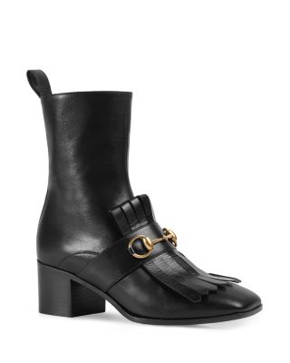 Gucci Polly Loafer Booties | Bloomingdale's