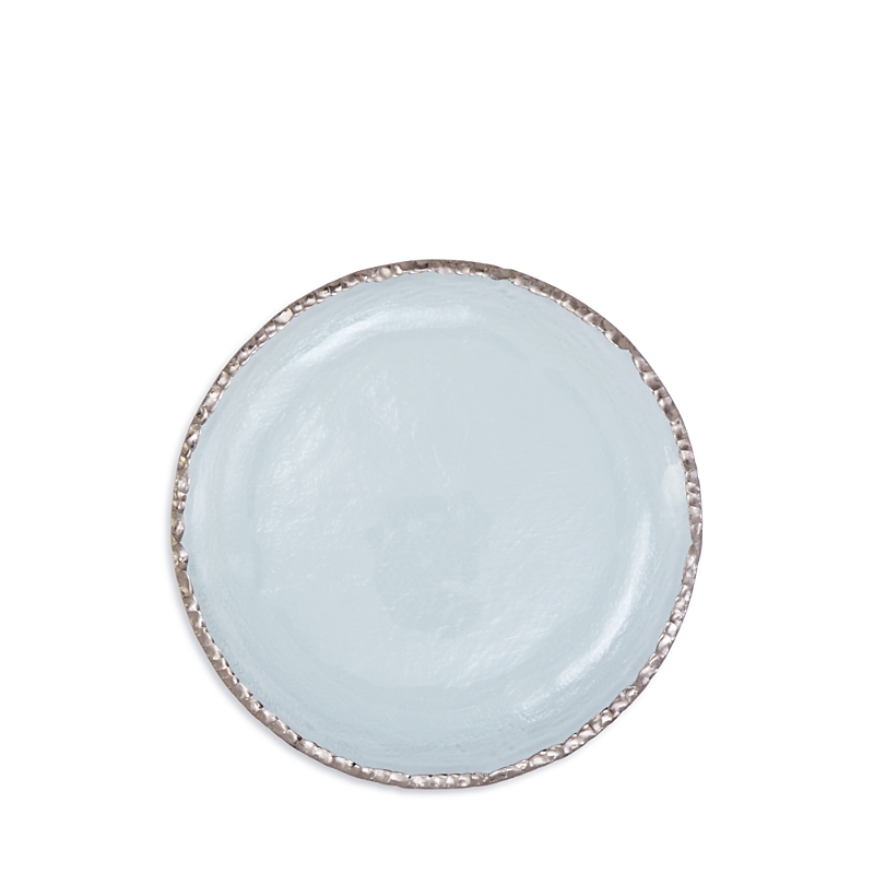 Annieglass Edgey Salad Plate In Platinum