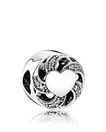 pandora zirconia heart charm pandora zirconia heart charm