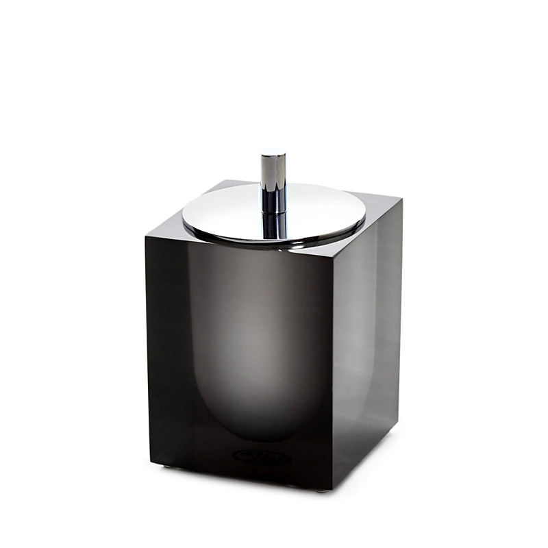 Jonathan Adler Hollywood Bath Amenity Holder In Smoke Gray