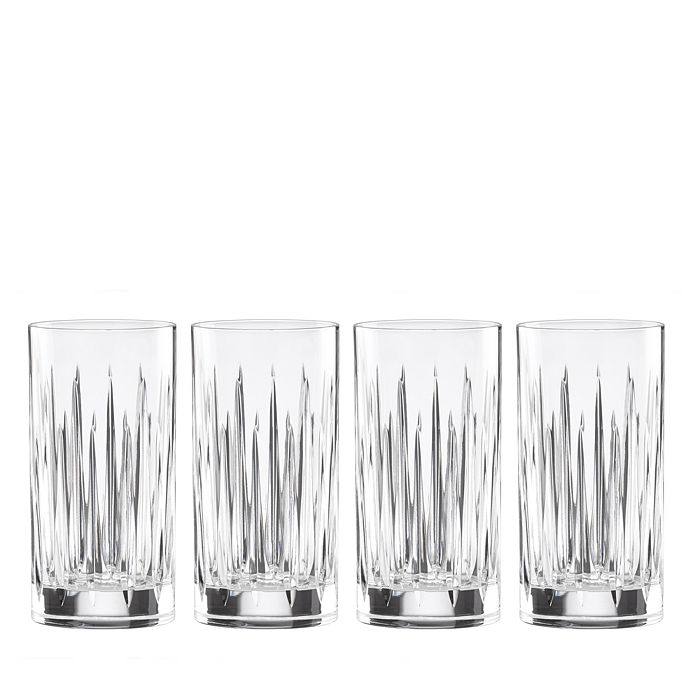 Shop Reed & Barton Reed& Barton Soho Beverage Glass, Set Of 4 In Clear