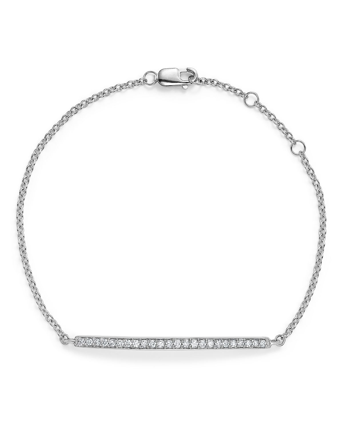 Diamond Bar Bracelet