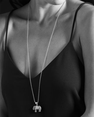 LAGOS Rare Wonders Elephant Pendant Necklace, 34"