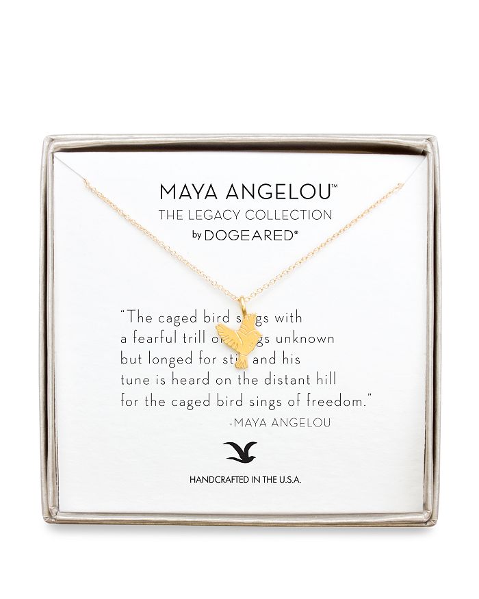 Dogeared maya angelou necklace clearance