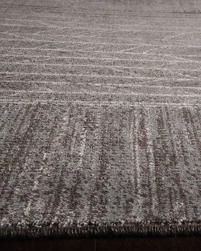 Calvin Klein Gradient Rug - Quarry, 5'6 X 8' In Basalt