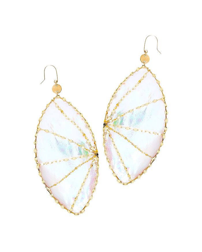 Lana Jewelry 14K Yellow Gold Large Isabella Mother of Pearl