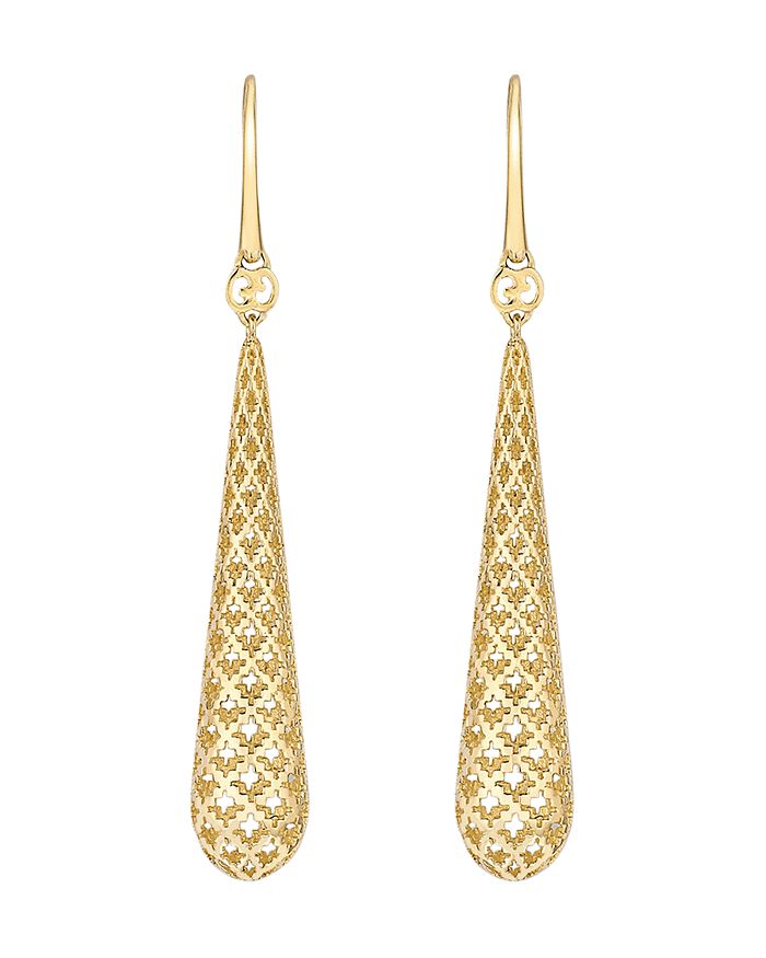 Gucci 18K Yellow Gold Diamantissima Light Earrings Bloomingdale s