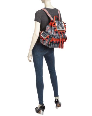 Tory Burch Scout Pom-Pom Backpack | Bloomingdale display picture 3
