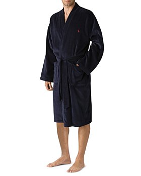Polo Ralph Lauren - Polo Ralph Lauren Men's Kimono Cotton Velour Robe