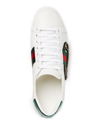 GUCCI - ACE SAFETY PIN SNEAKER - Sz 38.5 *fits large – RE