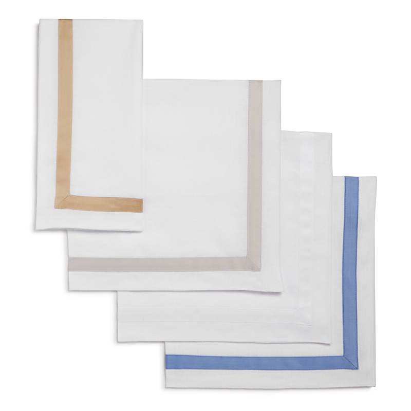 Matouk Lowell Napkin, Set Of 4 In Azure