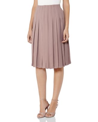 REISS Selina Pleated Skirt | Bloomingdale's
