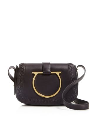 Salvatore Ferragamo - Sabine Leather Saddle Bag