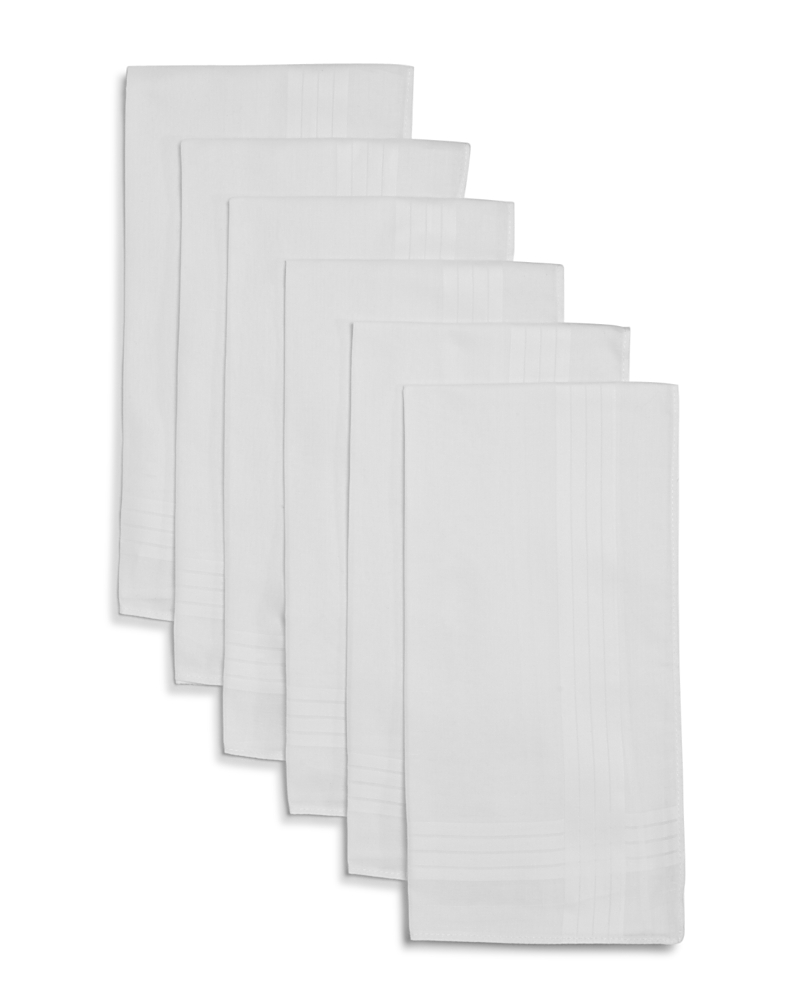 The Men's Store At Bloomingdale's Cotton Handkerchiefs, Pack Of 7 - Exclusive In White
