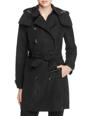 burberry balmoral hooded trench coat