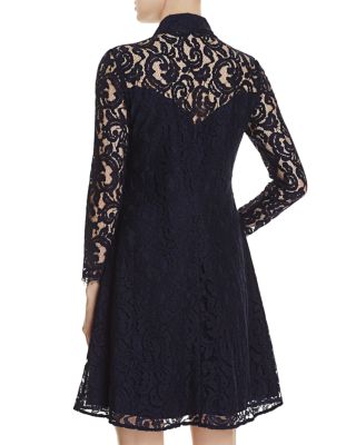 Nanette Lepore Lace Shirt Dress - Compare at $169 | Bloomingdale's The  Outlet Store