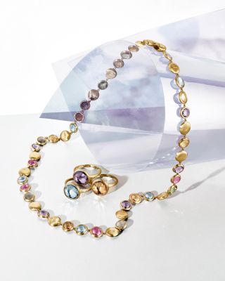 18K Yellow Gold Jaipur Gemstone Ring