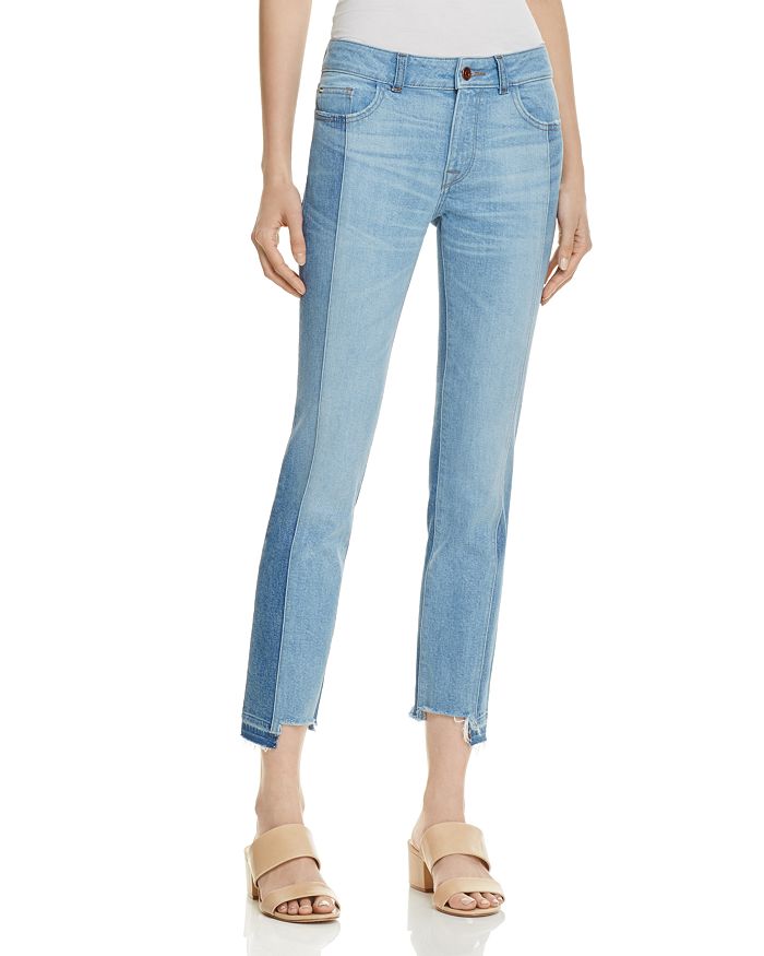 DL1961 - Mara Instasculpt Ankle Straight Step-Hem Jeans in Combo - 100% Exclusive