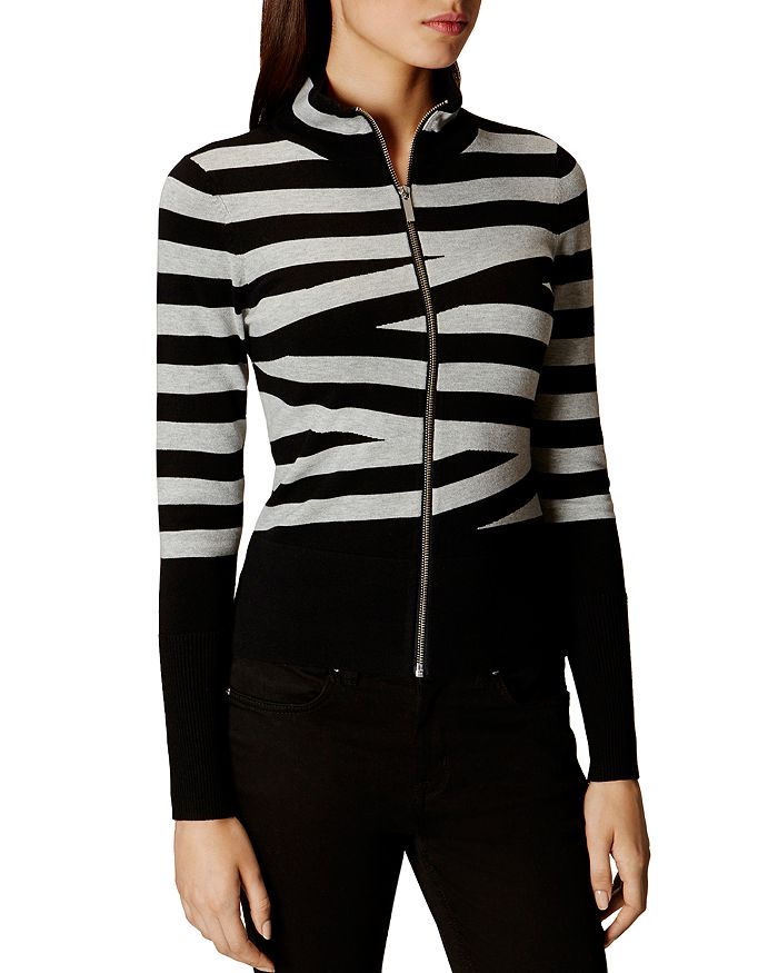 Crosshatch cardigan top