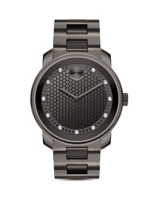 Movado BOLD Diamond Watch, 42.5mm | Bloomingdale's